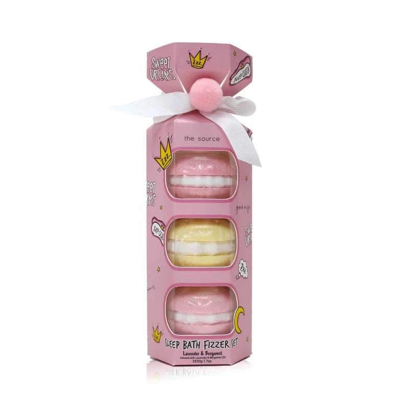 मैकरॉन स्नान बम